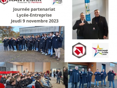 Partnership celebration with Lycée Saint Joseph Lassale 9 november 2023